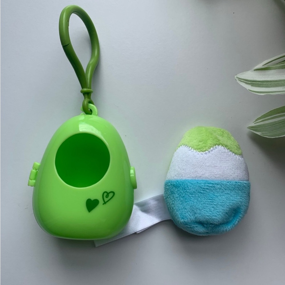 keroppi plush keychain